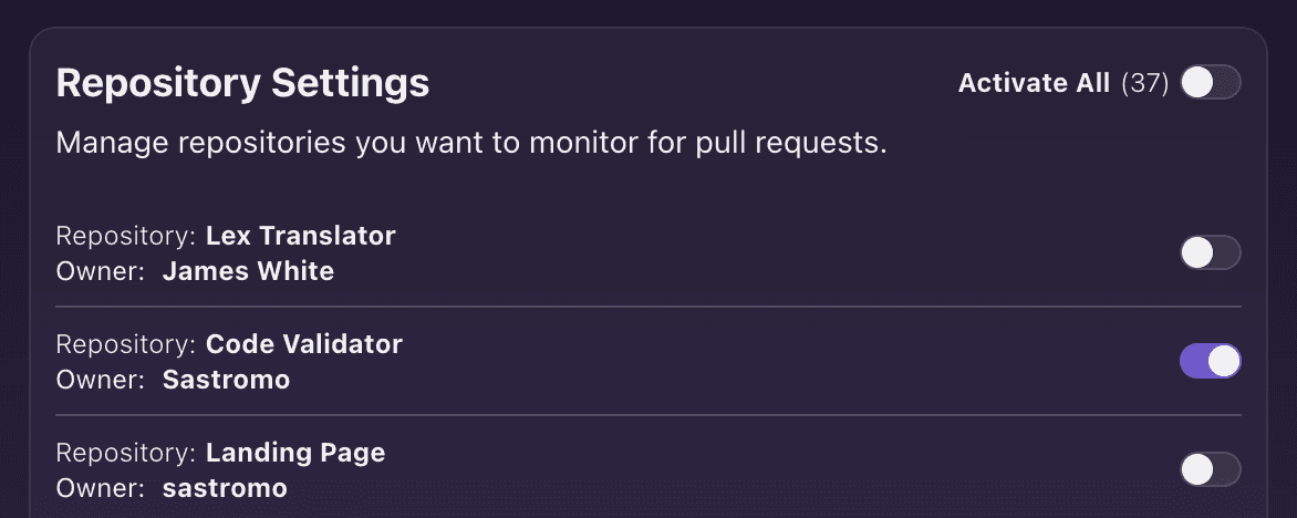 Works with All Your Repositories