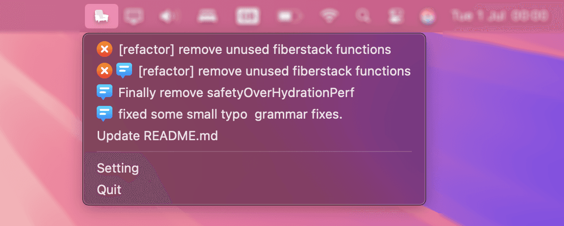 Quick Access, Clean Menu